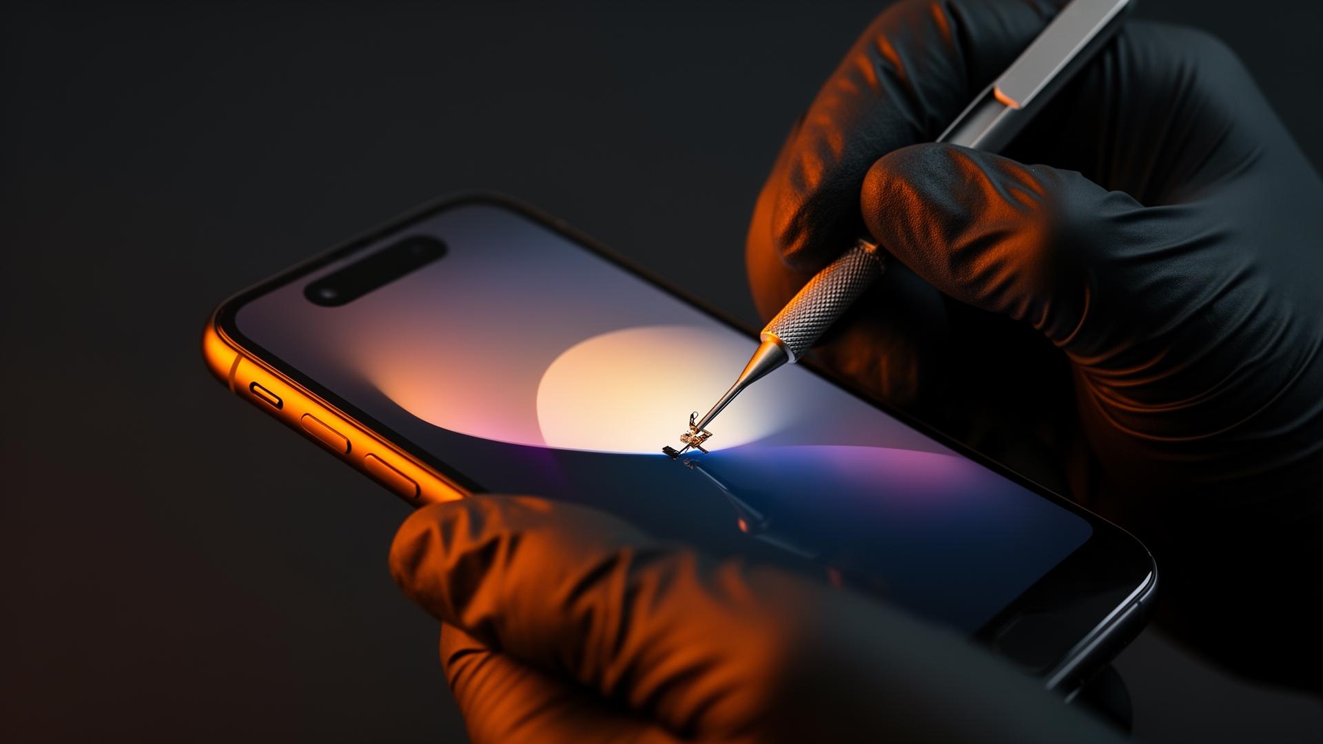 Mersin'de iPhone ekran tamiri yapan uzman teknisyen